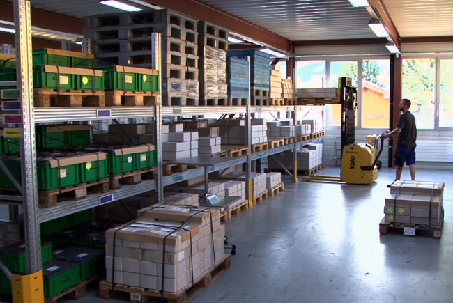 Stockage et expédition